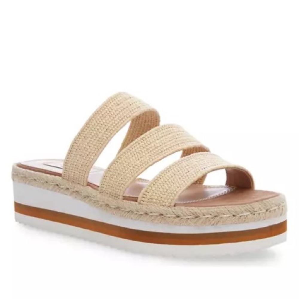 Steven | New York Lancey Platform Slides Sandals … - image 1